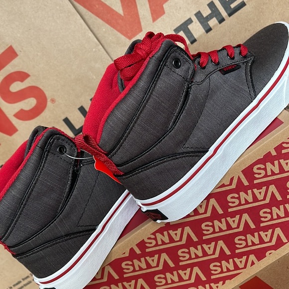 Vans Atwood Textile Black/Chili Pepper/White WMNS - Picture 15 of 16